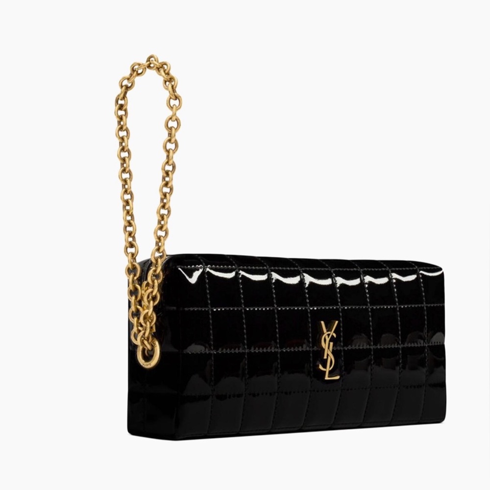 Saint Laurent
Cassandre Matelassé Carré Pouch on Chain
Black - Picture 3 of 6